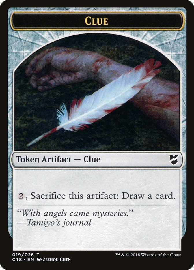 Clue Token [Commander 2018 Tokens] | Gamers Paradise