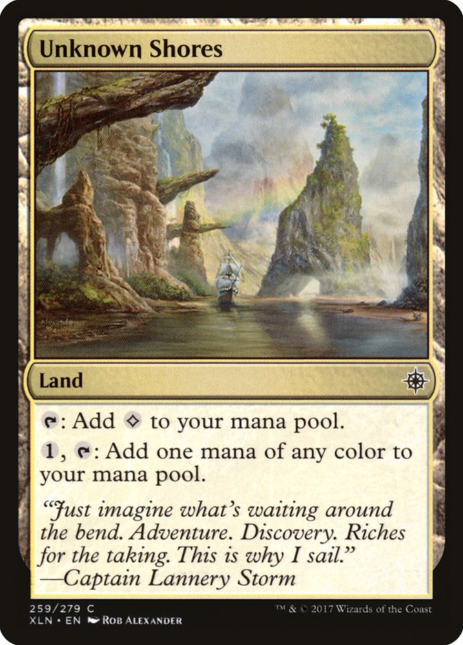 Unknown Shores [Ixalan] | Gamers Paradise