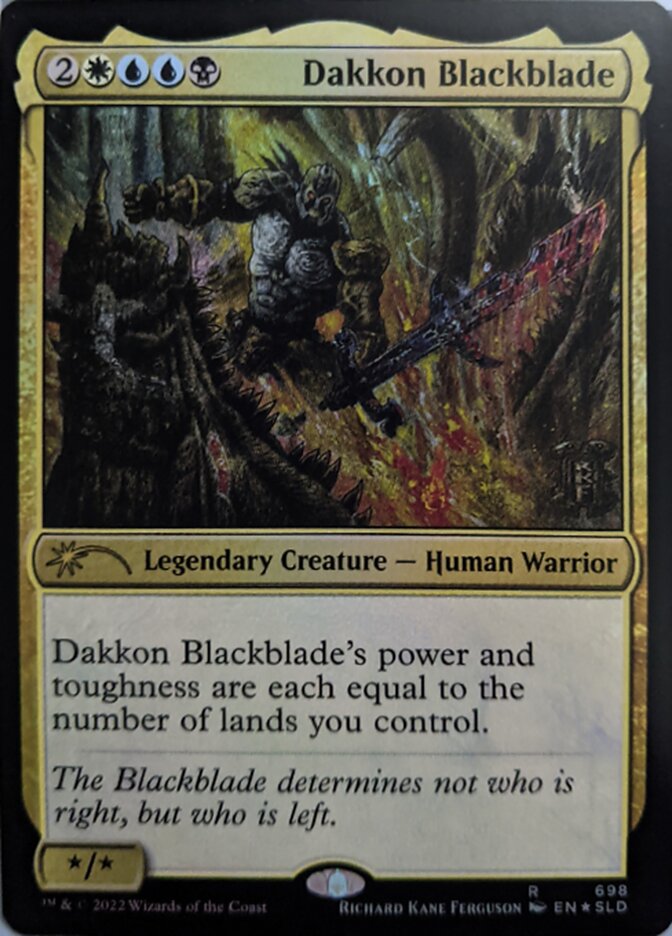 Dakkon Blackblade [Secret Lair Drop Promos] | Gamers Paradise