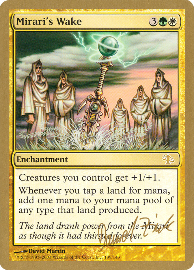 Mirari's Wake (Daniel Zink) [World Championship Decks 2003] | Gamers Paradise