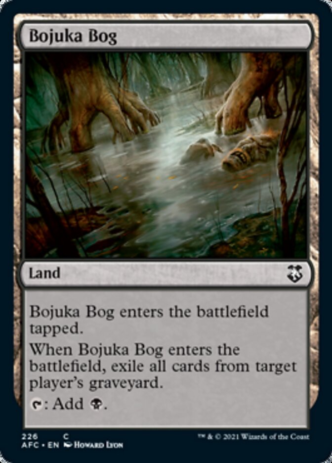 Bojuka Bog [Dungeons & Dragons: Adventures in the Forgotten Realms Commander] | Gamers Paradise