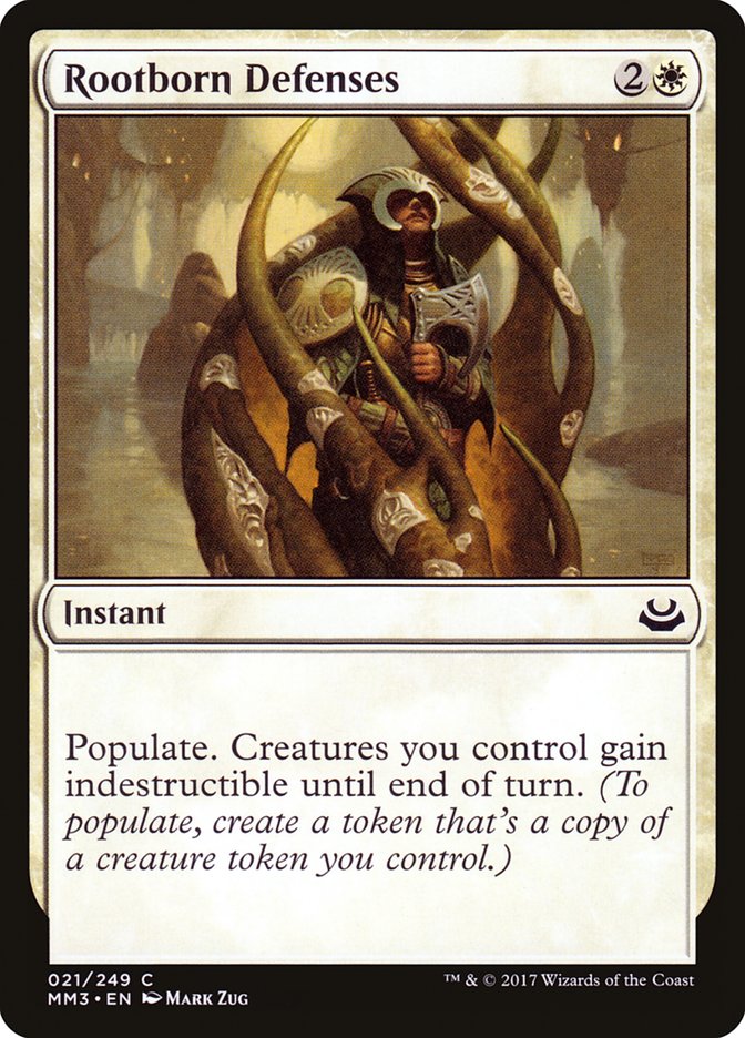 Rootborn Defenses [Modern Masters 2017] | Gamers Paradise