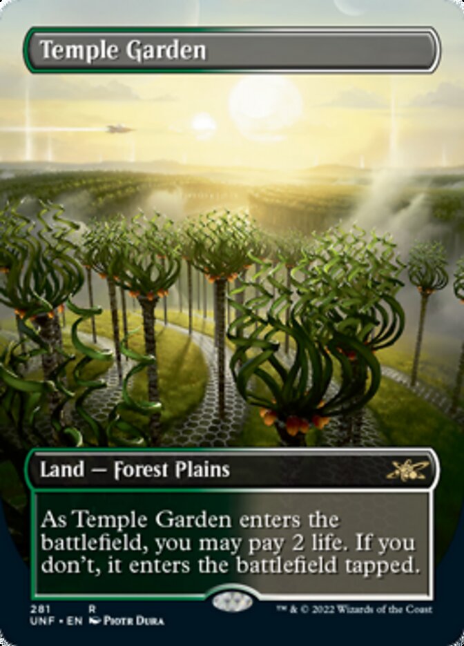 Temple Garden (Borderless) [Unfinity] | Gamers Paradise