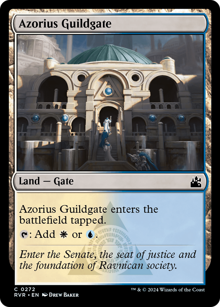 Azorius Guildgate [Ravnica Remastered] | Gamers Paradise