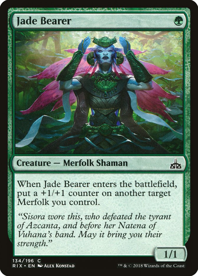 Jade Bearer [Rivals of Ixalan] | Gamers Paradise