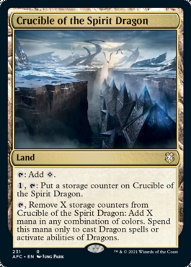 Crucible of the Spirit Dragon [Dungeons & Dragons: Adventures in the Forgotten Realms Commander] | Gamers Paradise