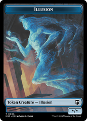 Illusion // Servo Double-Sided Token [Modern Horizons 3 Commander Tokens] | Gamers Paradise