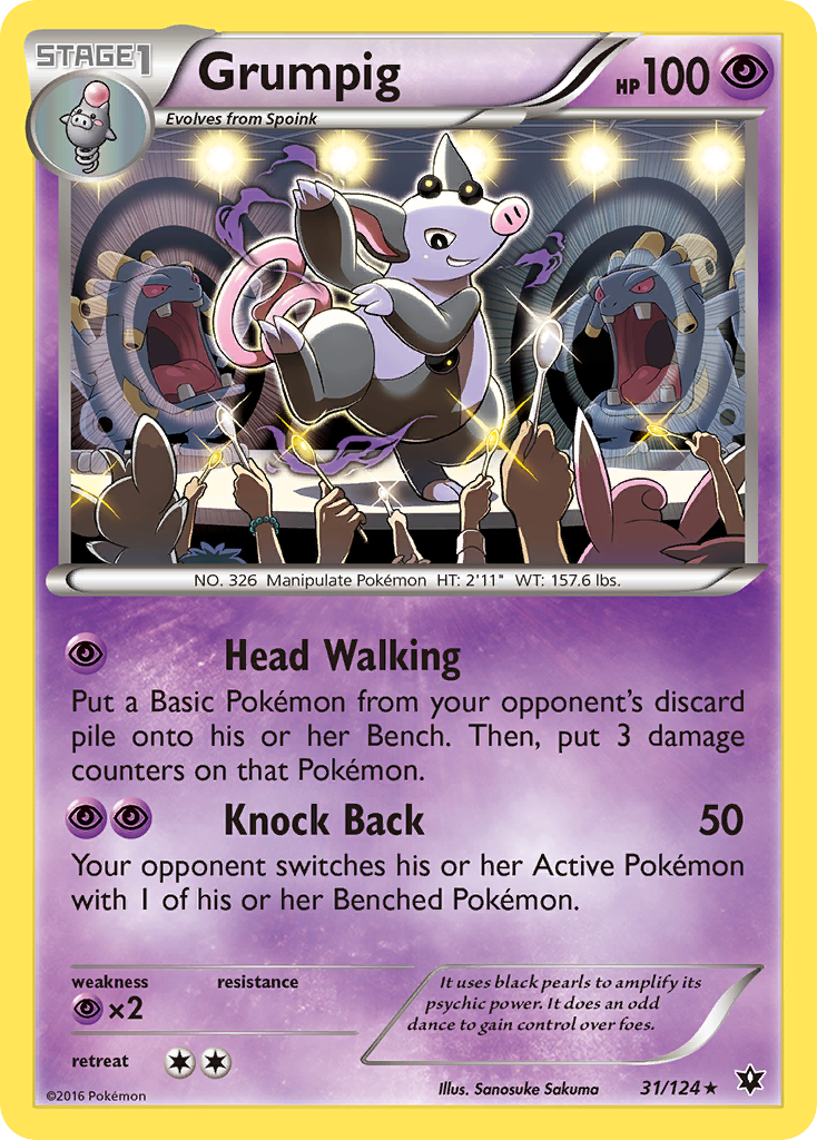 Grumpig (31/124) [XY: Fates Collide] | Gamers Paradise