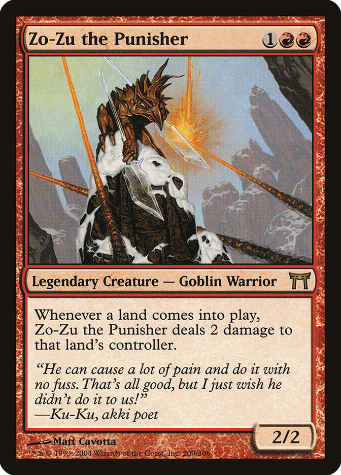 Zo-Zu the Punisher [Champions of Kamigawa] | Gamers Paradise