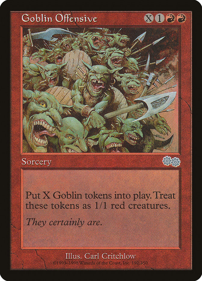 Goblin Offensive [Urza's Saga] | Gamers Paradise