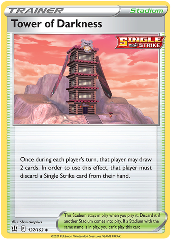 Tower of Darkness (137/163) [Sword & Shield: Battle Styles] | Gamers Paradise