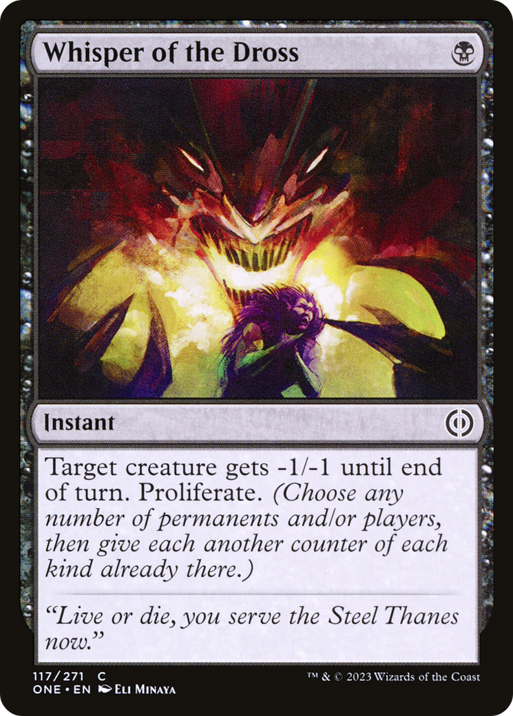 Whisper of the Dross [Phyrexia: All Will Be One] | Gamers Paradise