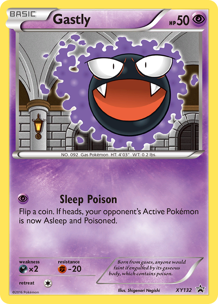 Gastly (XY132) [XY: Black Star Promos] | Gamers Paradise