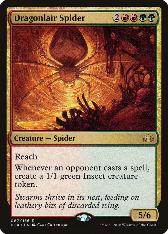 Dragonlair Spider [Planechase Anthology] | Gamers Paradise