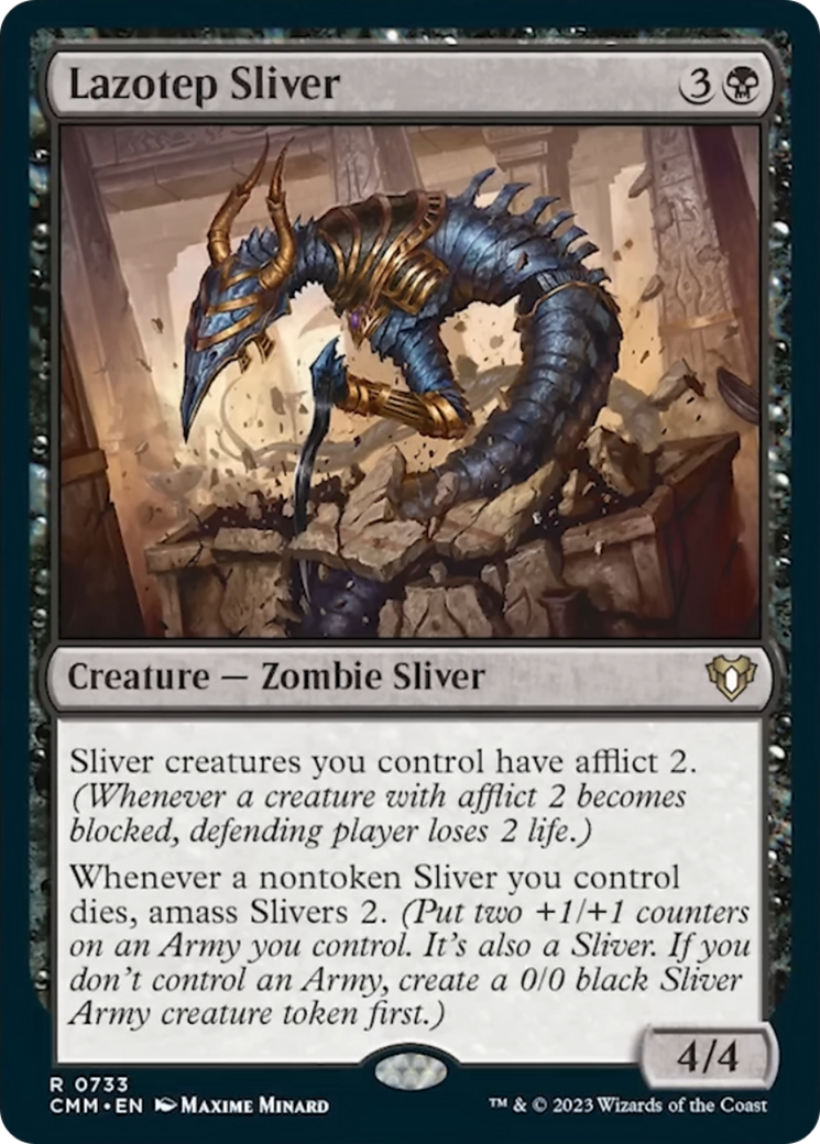 Lazotep Sliver [Commander Masters] | Gamers Paradise