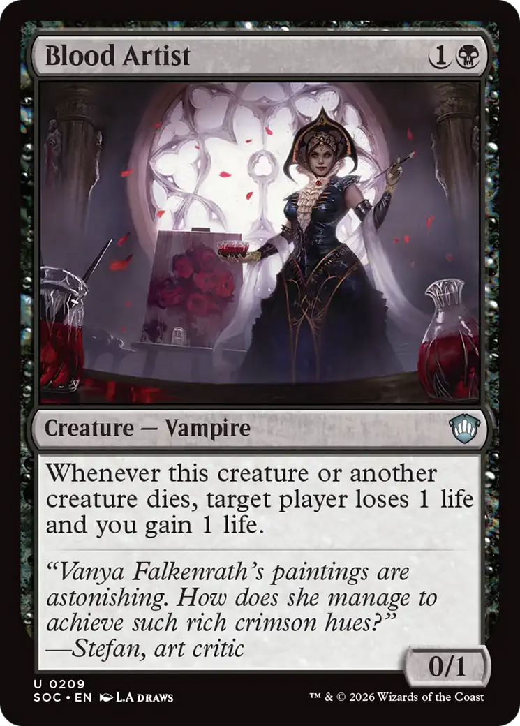 Blood Artist [Secrets of Strixhaven Commander] | Gamers Paradise