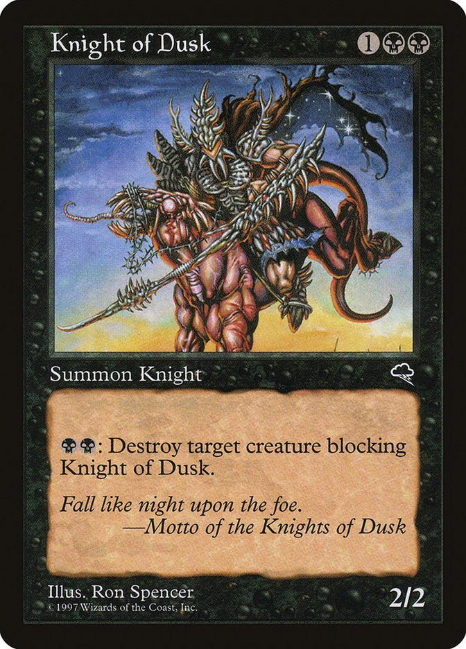 Knight of Dusk [Tempest] | Gamers Paradise