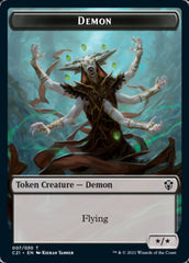 Demon // Fungus Beast Double-Sided Token [Commander 2021 Tokens] | Gamers Paradise