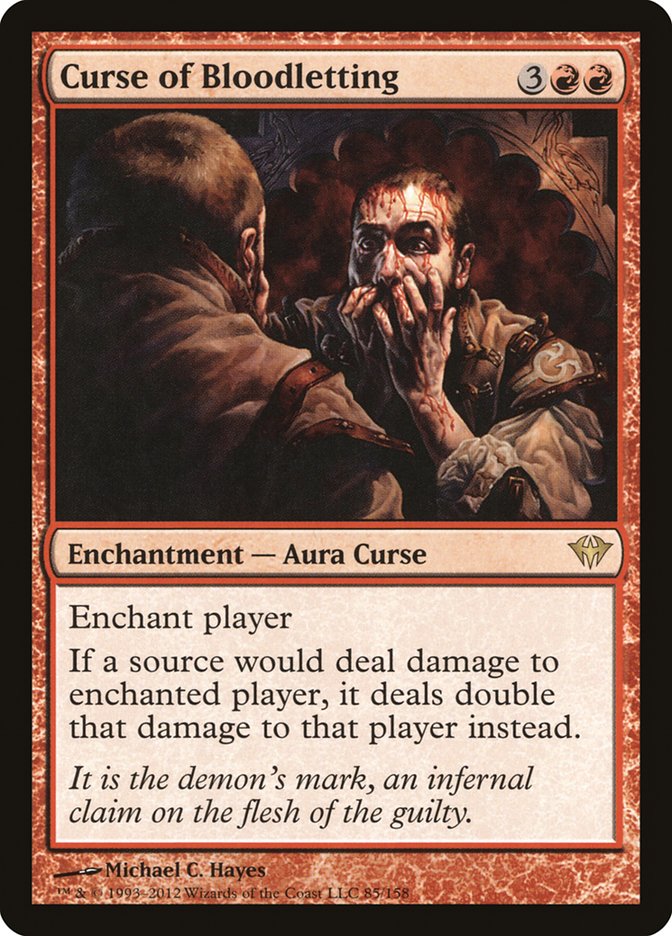 Curse of Bloodletting [Dark Ascension] | Gamers Paradise