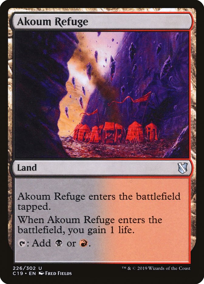 Akoum Refuge [Commander 2019] | Gamers Paradise