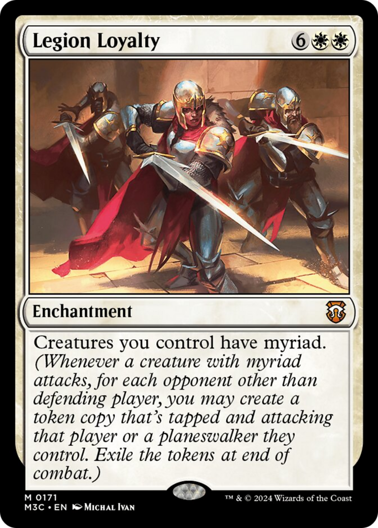 Legion Loyalty (Ripple Foil) [Modern Horizons 3 Commander] | Gamers Paradise