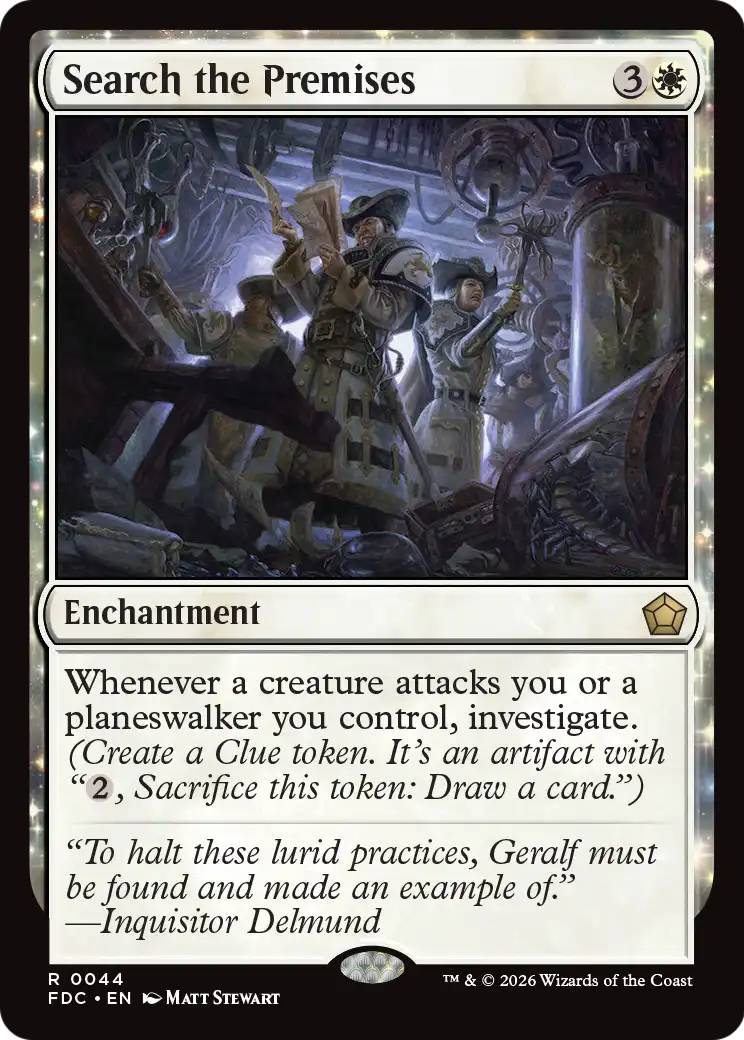 Search the Premises [Foundations Commander] | Gamers Paradise