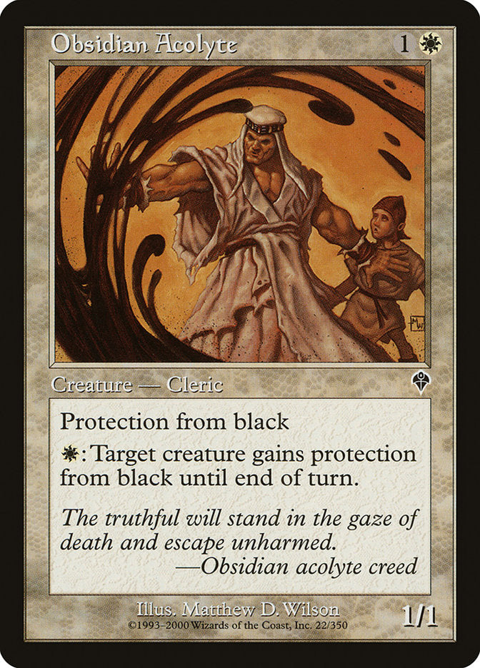 Obsidian Acolyte [Invasion] | Gamers Paradise