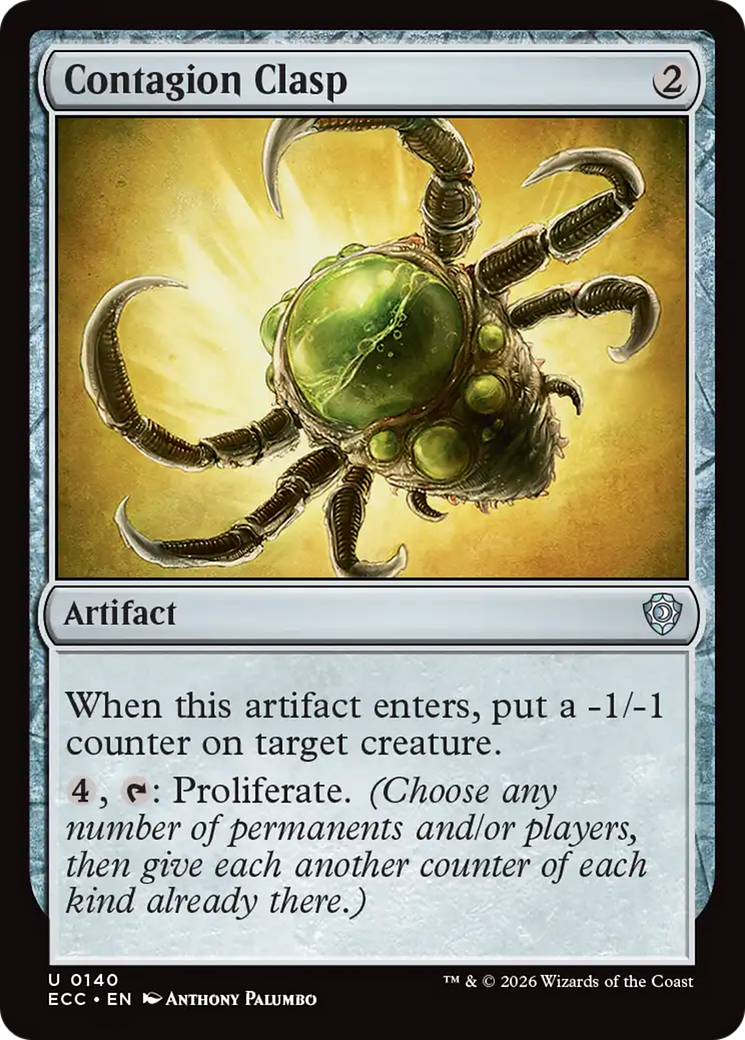 Contagion Clasp [Lorwyn Eclipsed Commander] | Gamers Paradise