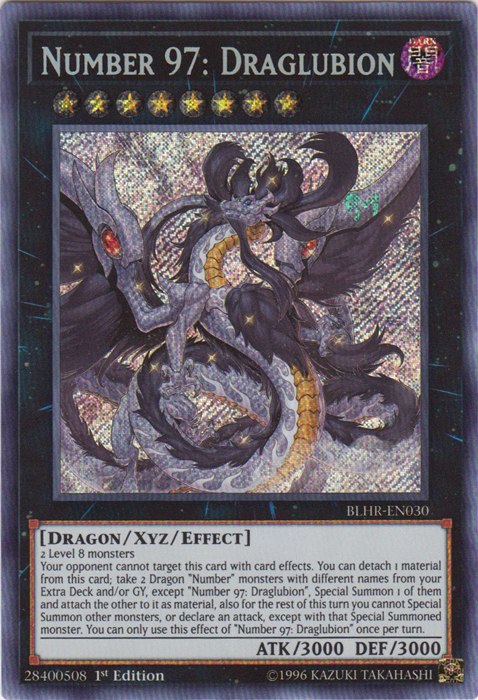 Number 97: Draglubion [BLHR-EN030] Secret Rare | Gamers Paradise