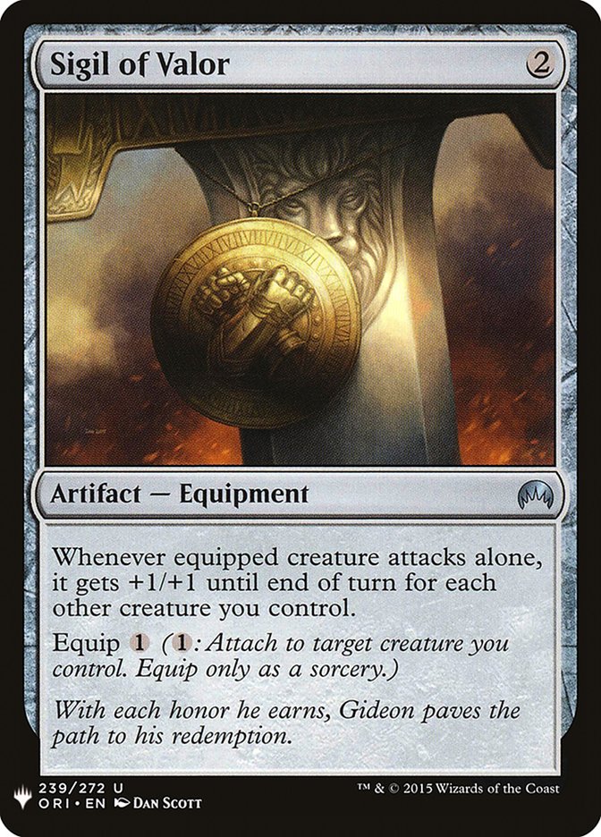 Sigil of Valor [Mystery Booster] | Gamers Paradise