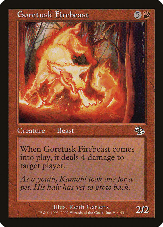 Goretusk Firebeast [Judgment] | Gamers Paradise
