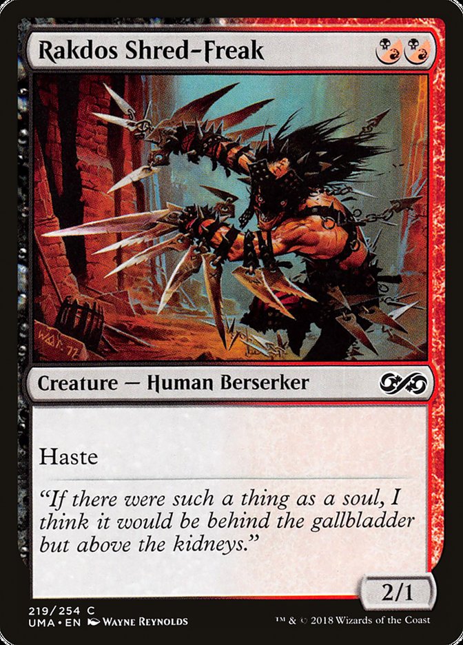 Rakdos Shred-Freak [Ultimate Masters] | Gamers Paradise