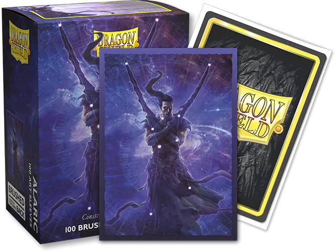 Dragon Shield: Standard 100ct Brushed Art Sleeves - Constellations (Alaric) | Gamers Paradise