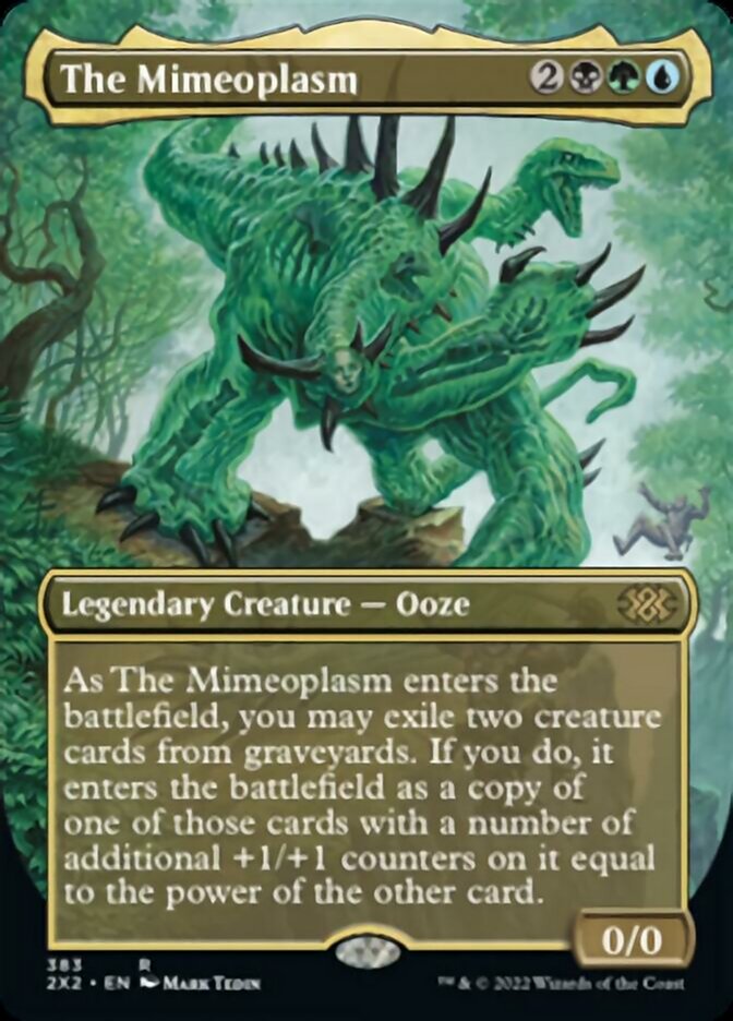 The Mimeoplasm (Borderless Alternate Art) [Double Masters 2022] | Gamers Paradise