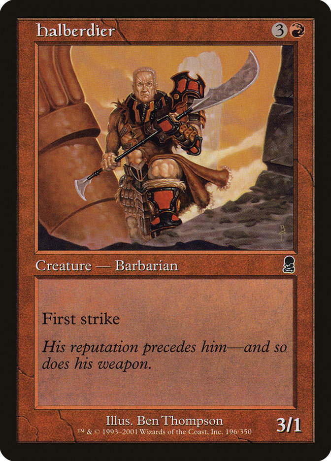 Halberdier [Odyssey] | Gamers Paradise