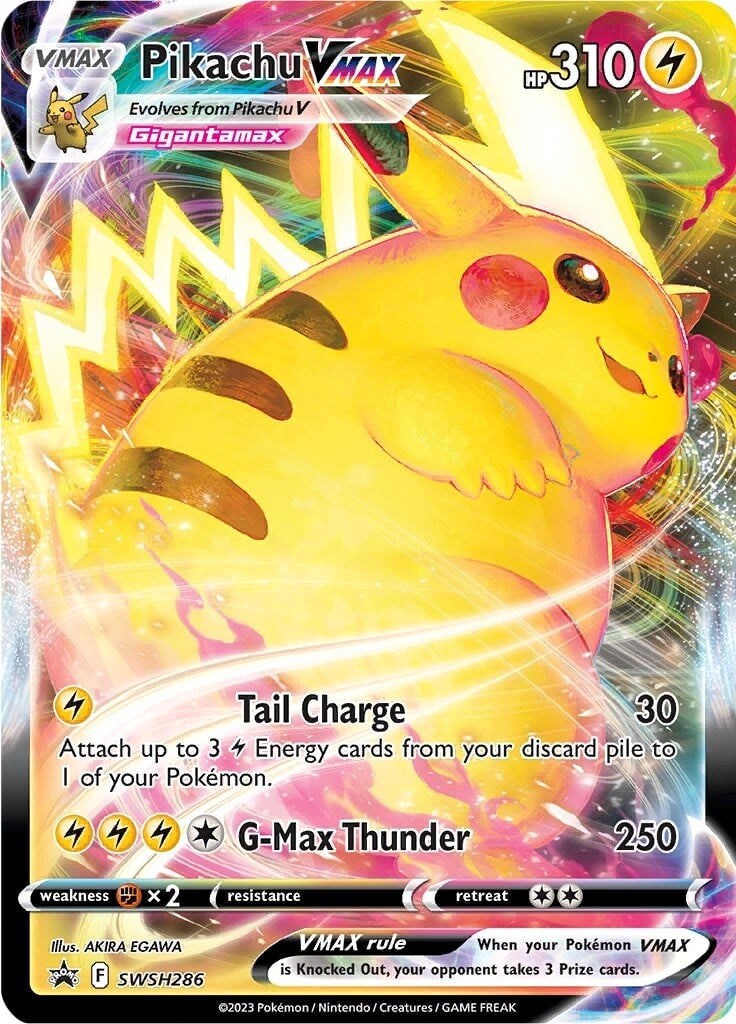 Pikachu VMAX (SWSH286) (Jumbo Card) [Sword & Shield: Black Star Promos] | Gamers Paradise