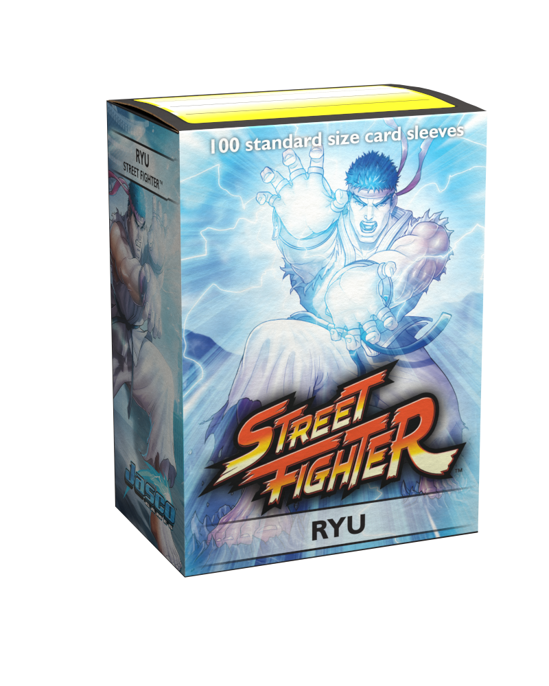 Dragon Shield: Standard 100ct Art Sleeves - Street Fighter Ryu (Classic) | Gamers Paradise