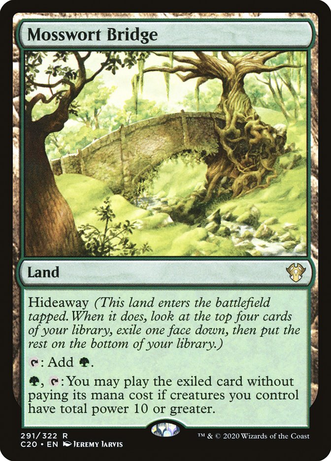 Mosswort Bridge [Commander 2020] | Gamers Paradise