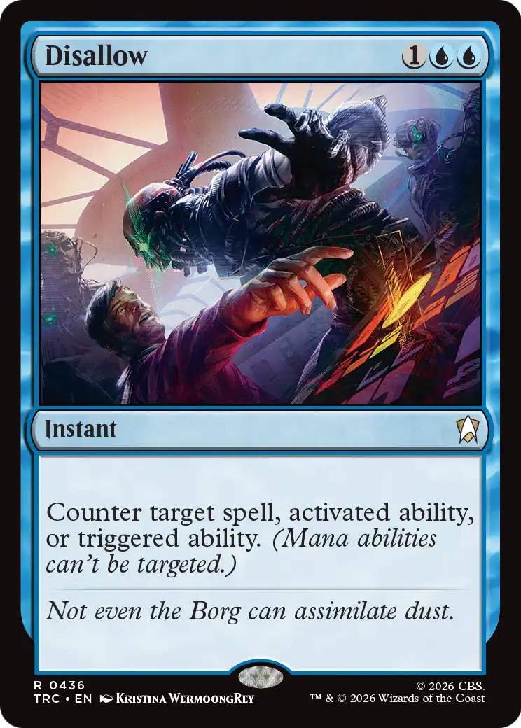 Disallow (Surge Foil) [Star Trek Commander] | Gamers Paradise