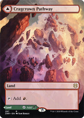 Cragcrown Pathway // Timbercrown Pathway (Borderless Alternate Art) [Zendikar Rising] | Gamers Paradise