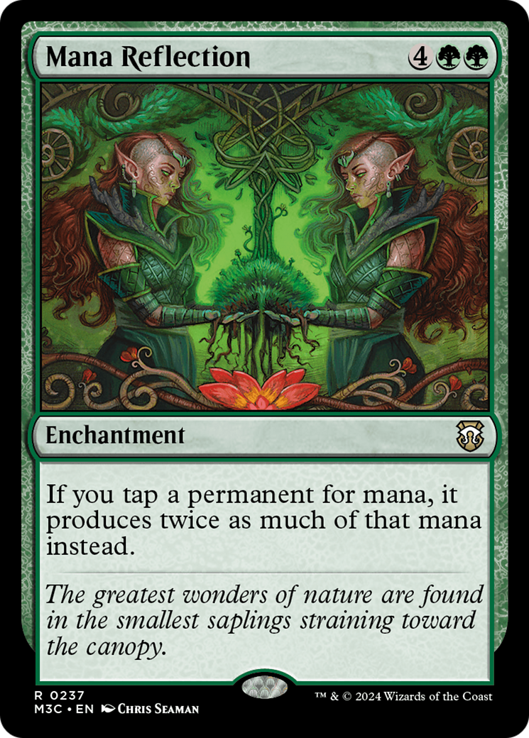 Mana Reflection (Ripple Foil) [Modern Horizons 3 Commander] | Gamers Paradise