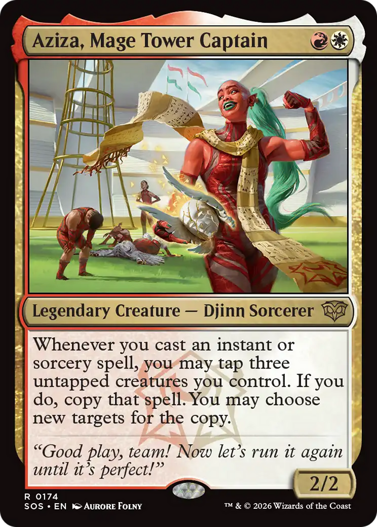 Aziza, Mage Tower Captain [Secrets of Strixhaven] | Gamers Paradise