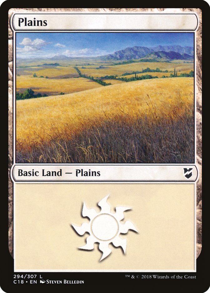 Plains (294) [Commander 2018] | Gamers Paradise