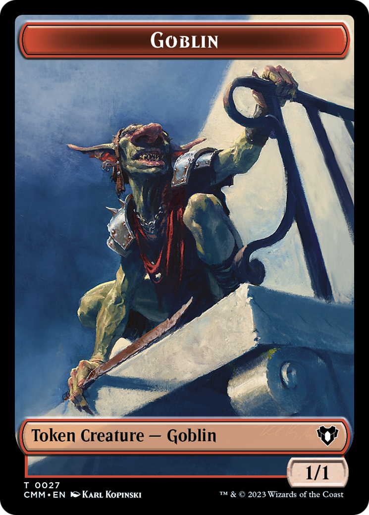 Goblin Token [Commander Masters Tokens] | Gamers Paradise