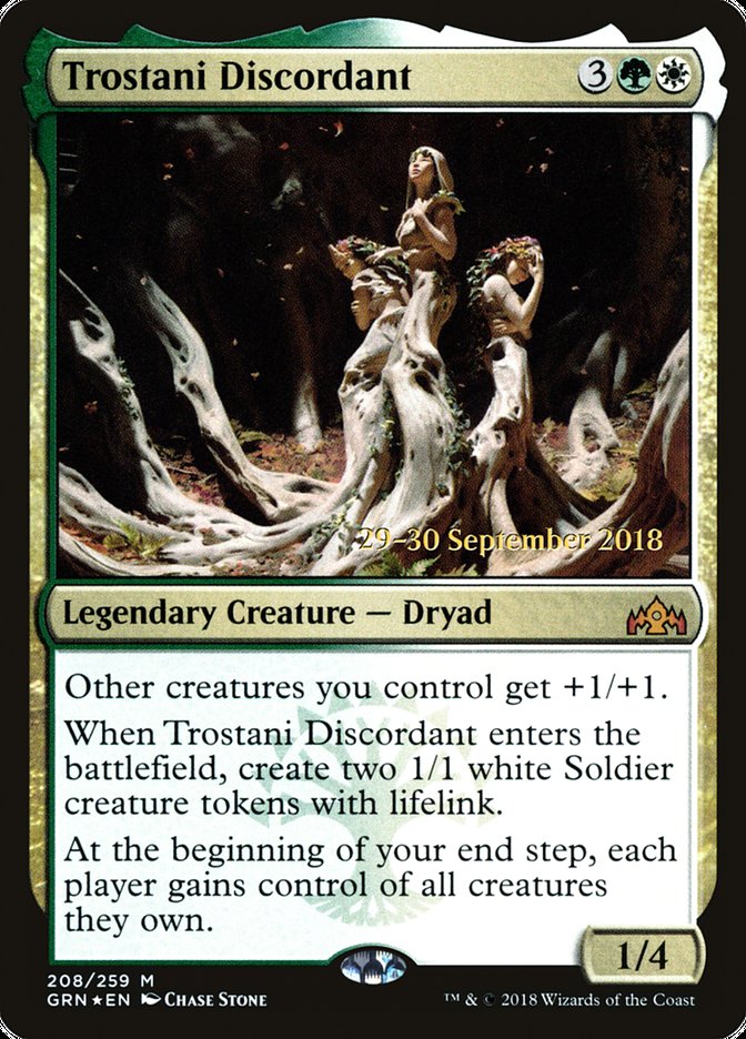 Trostani Discordant [Guilds of Ravnica Prerelease Promos] | Gamers Paradise