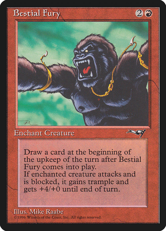Bestial Fury (Looking Left) [Alliances] | Gamers Paradise
