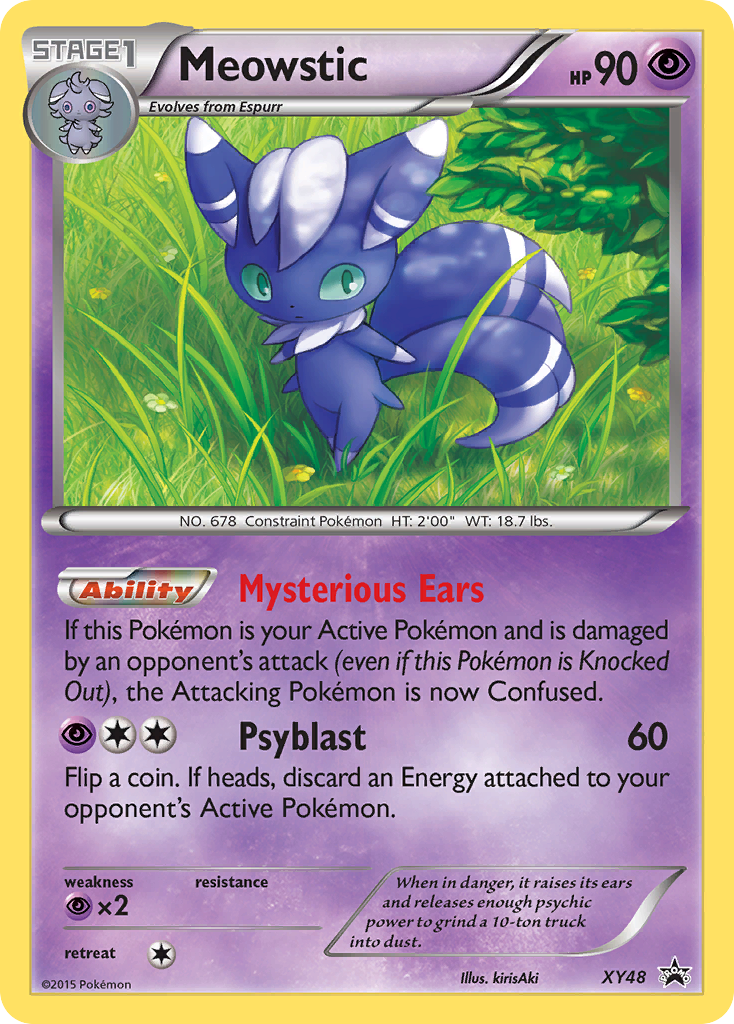 Meowstic (XY48) [XY: Black Star Promos] | Gamers Paradise