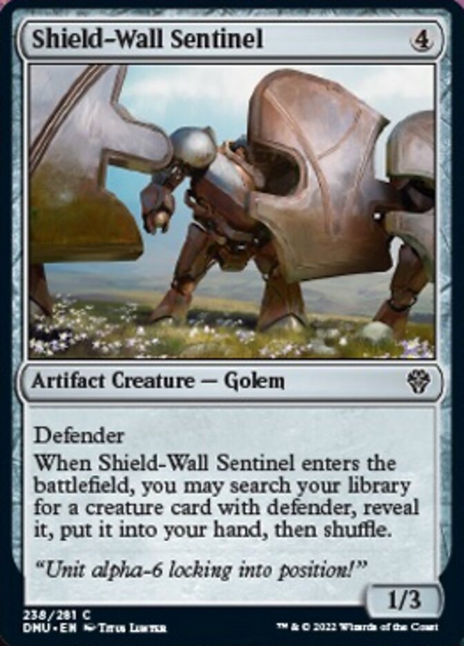 Shield-Wall Sentinel [Dominaria United] | Gamers Paradise