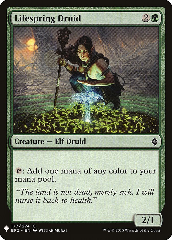 Lifespring Druid [Mystery Booster] | Gamers Paradise