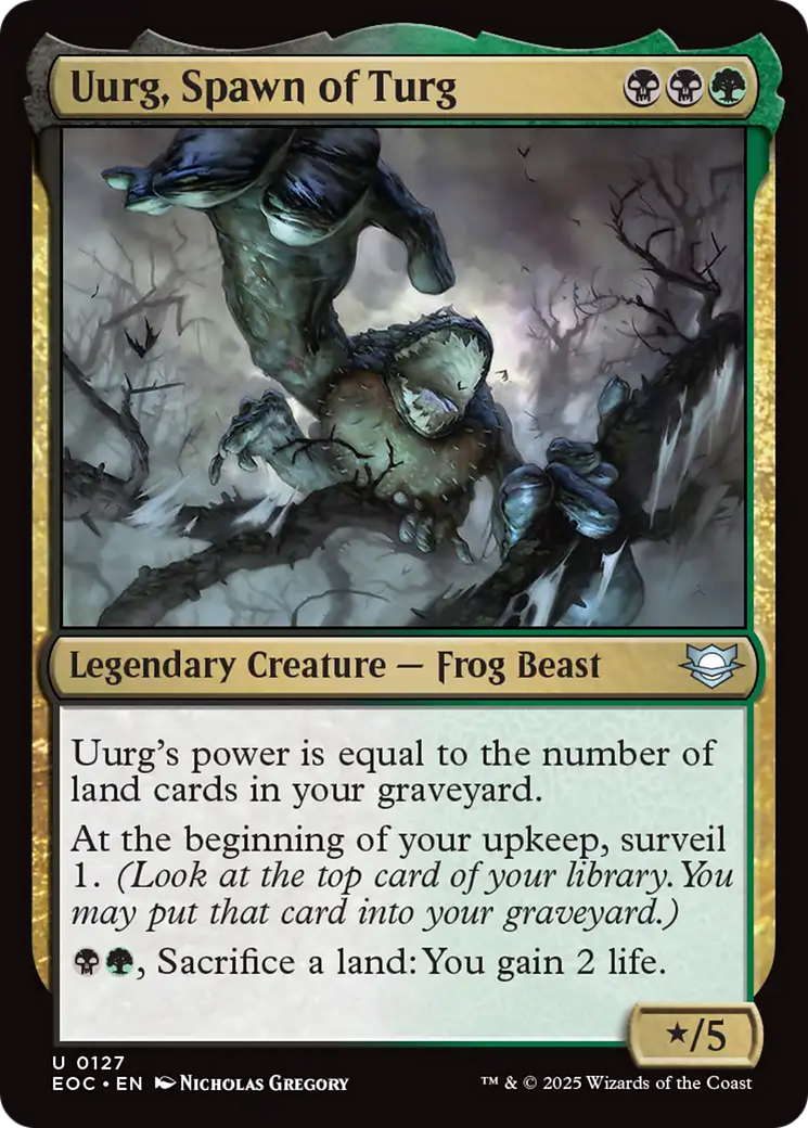 Uurg, Spawn of Turg [Edge of Eternities Commander] | Gamers Paradise